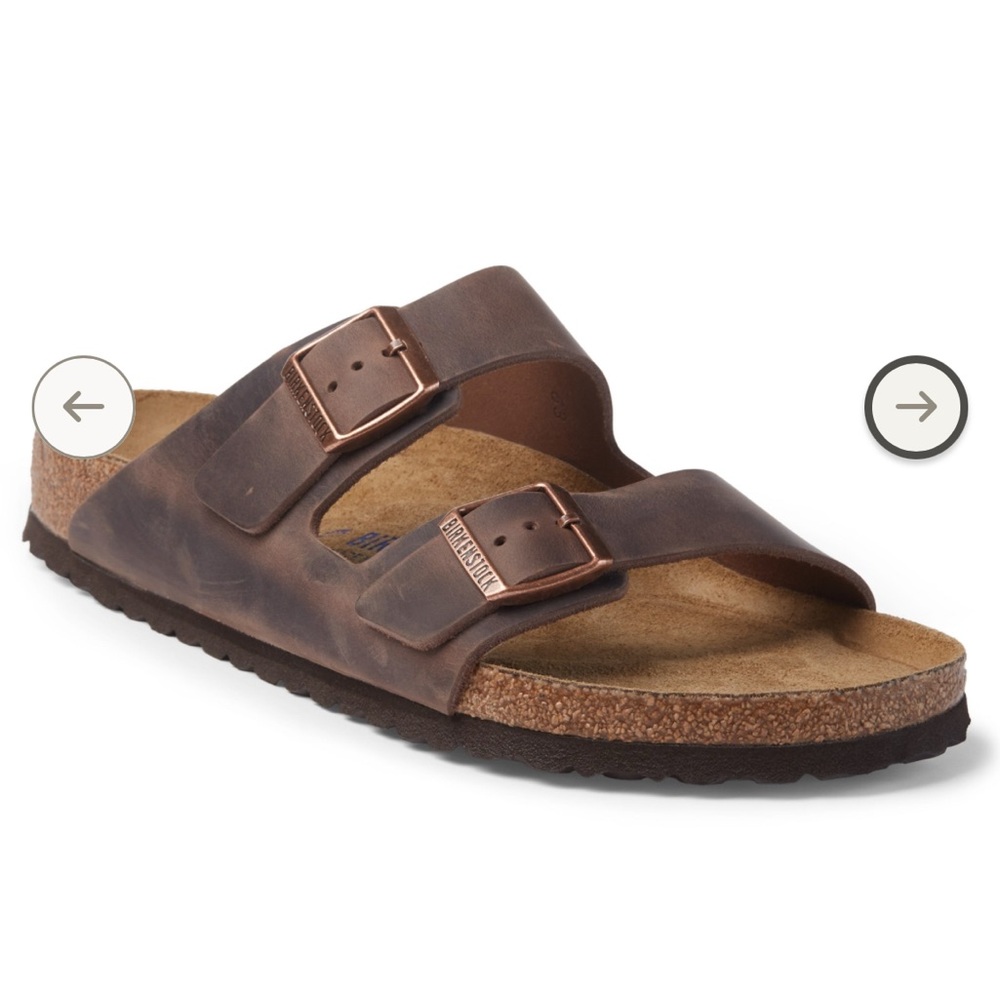 Birkenstock Arizona Soft Footbed Habana Brown 42 Narrow